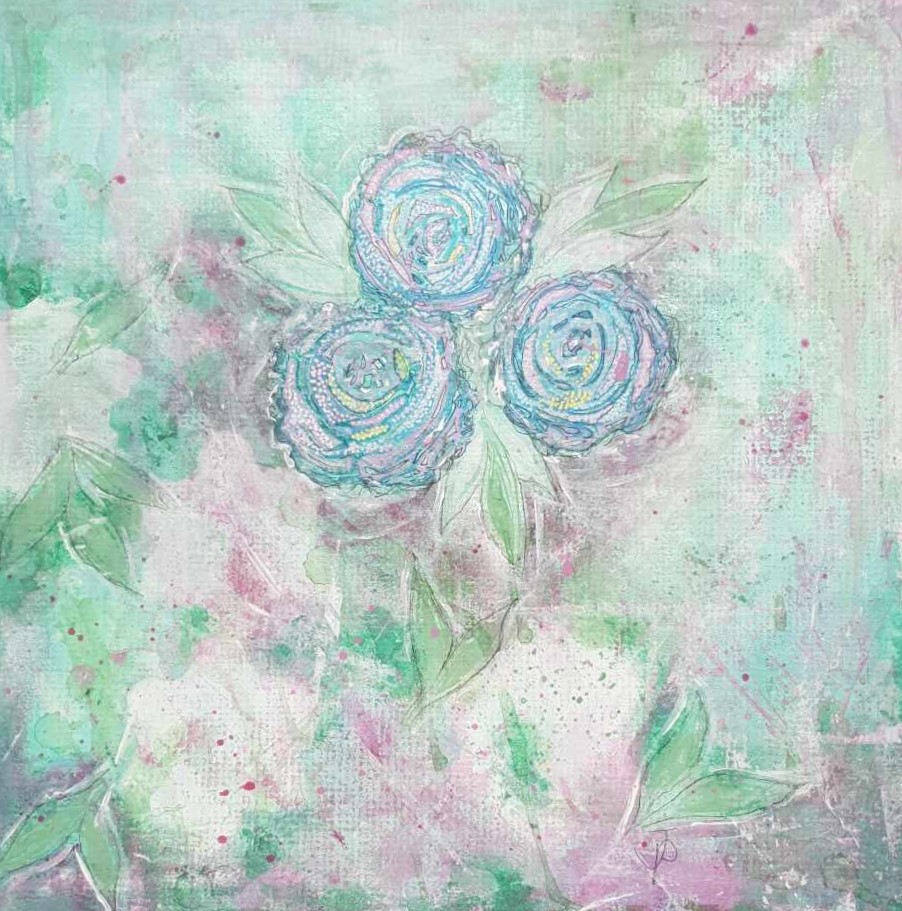 mixed media artwork by Jane Platts