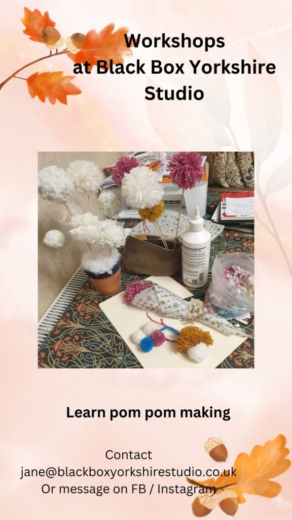 Learn to make pompom and create 'Floral' style arrangements.