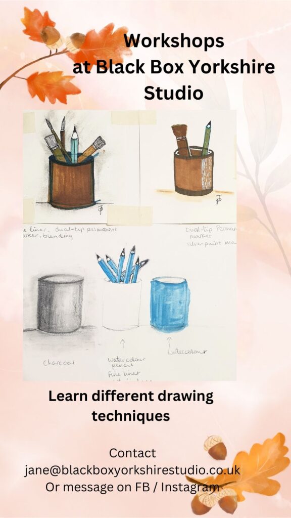 Learn new and different drawing techniques. arrangements